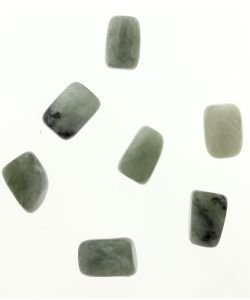 Jade Verte AB - Pierre roulée, 1 pièce